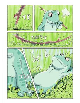 Read Psychedelic Frog Space Adventure  1 Page 8 in English