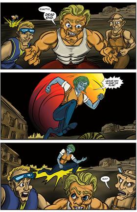 Read Cosmic Debris Issue Three  1 Page 6 in English