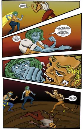 Read Cosmic Debris Issue Three  1 Page 7 in English