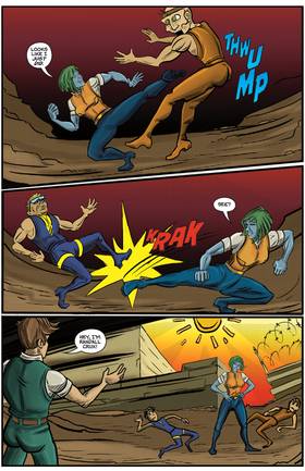 Read Cosmic Debris Issue Three  1 Page 8 in English