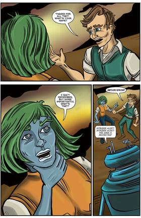 Read Cosmic Debris Issue Three  1 Page 9 in English