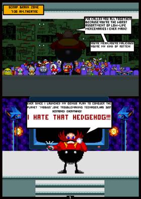 Read Sonic The Hedgehog "Mobius Sanctum"  10 Page 3 in Russian