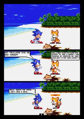 Read Sonic The Hedgehog "Mobius Sanctum"  10 Page 7 in Russian