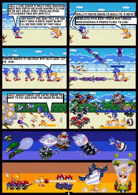 Read Sonic The Hedgehog "Mobius Sanctum"  10 Page 8 in Russian