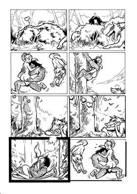 Read Man and Lady  1 Page 5 in English