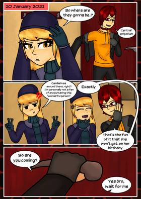 Read Adventures of Kitty Noire and Dogboy: Extra Files. Episode 4: Nightmare  1 Page 1 in English