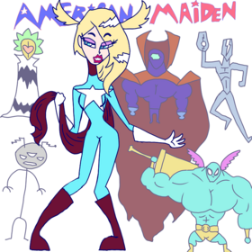Read American Maiden  187 Page 1 in English