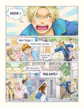 Read Typhoon Club  1 Page 4 in English