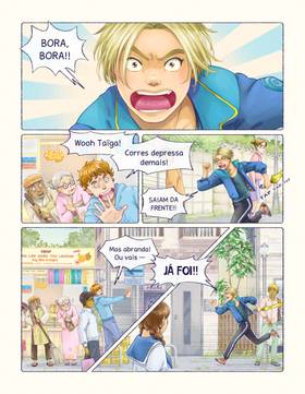 Read Typhoon Club  1 Page 4 in Portugese