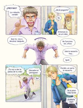 Read Typhoon Club  1 Page 7 in Spanish