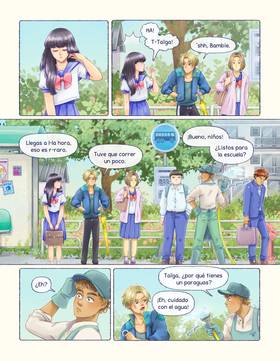 Read Typhoon Club  1 Page 9 in Spanish