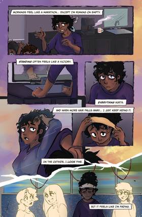 Read  The Invisible Illness: A Real Story About Life with Lupus  1 Page 3 in English