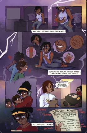 Read  The Invisible Illness: A Real Story About Life with Lupus  1 Page 5 in English