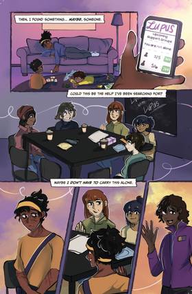 Read  The Invisible Illness: A Real Story About Life with Lupus  1 Page 6 in English