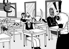 Read The wonderful students of Earth High  1 Page 8 in English