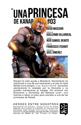 Read Guerreros del Mañana  3 Page 4 in Spanish