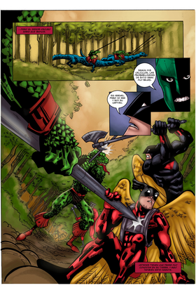 Read Guerreros del Mañana  7 Page 8 in Spanish