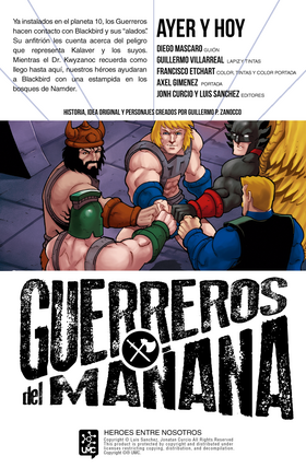 Read Guerreros del Mañana  2 Page 6 in Spanish