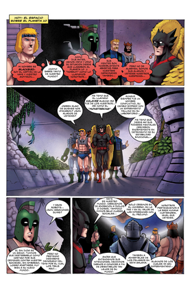 Read Guerreros del Mañana  2 Page 7 in Spanish