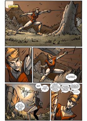 Read Guerreros del Mañana  4 Page 3 in Spanish