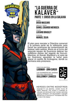 Read Guerreros del Mañana  4 Page 5 in Spanish
