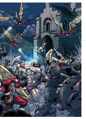 Read Guerreros del Mañana  5 Page 6 in Spanish
