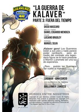 Read Guerreros del Mañana  6 Page 4 in Spanish