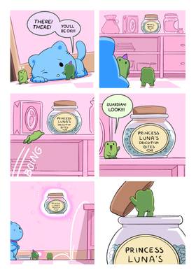 Read LUNA AND BEAN - ISSUE 1  1 Page 8 in English