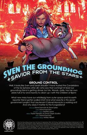 Read Sven the Groundhog: Savior From the Stars  3 Page 2 in English