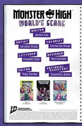 Read Monster High: World's Scare  1 Page 2 in English