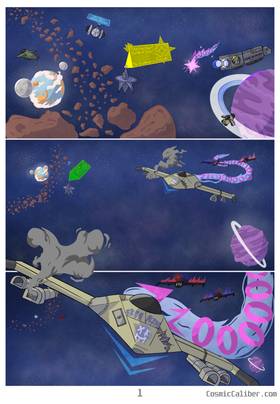 Read Cosmic Caliber  1 Page 1 in English