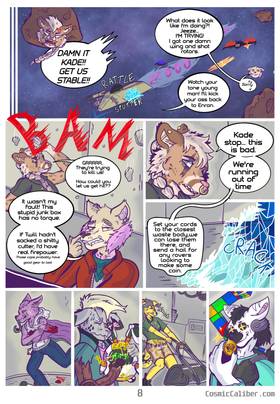 Read Cosmic Caliber  1 Page 8 in English