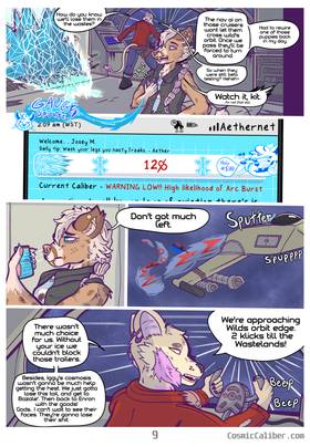 Read Cosmic Caliber  1 Page 9 in English