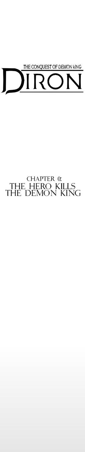 Episode Zero: The Hero Kills The Demon King (Concept Pitch)