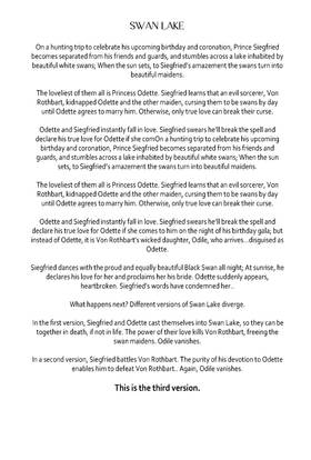 Read Last Wild Swan  1 Page 1 in English