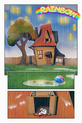 Read A KITTEN NAMED WOOF  1 Page 2 in English