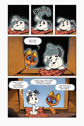 Read A KITTEN NAMED WOOF  1 Page 3 in English