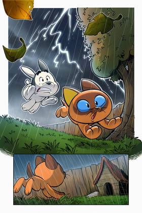 Read A KITTEN NAMED WOOF  1 Page 7 in English
