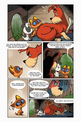 Read A KITTEN NAMED WOOF  1 Page 8 in English