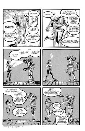Read Wesley the Robot: First Snow  1 Page 6 in English
