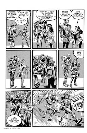 Read Wesley the Robot: First Snow  1 Page 7 in English