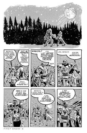Read Wesley the Robot: First Snow  1 Page 8 in English