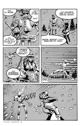Read Wesley the Robot: First Snow  1 Page 10 in English