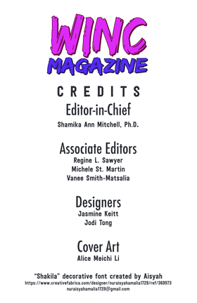 Read WinC Magazine   1 Page 3 in English