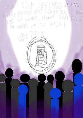 Read over thinker  1 Page 8 in English