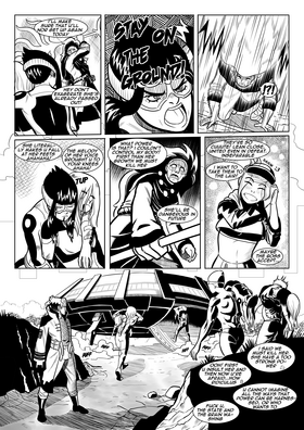 Read Young Vigilants  8 Page 9 in English