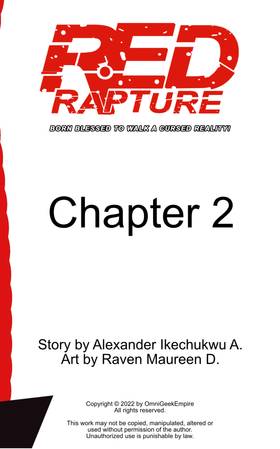 Read Red Rapture: Born Blessed To Walk A Cursed Reality!  9 Page 2 in English