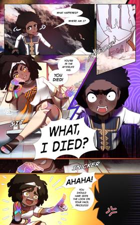 Read Red Rapture: Born Blessed To Walk A Cursed Reality!  6 Page 4 in English