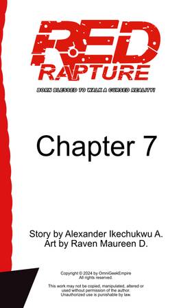 Read Red Rapture: Born Blessed To Walk A Cursed Reality!  7 Page 3 in English