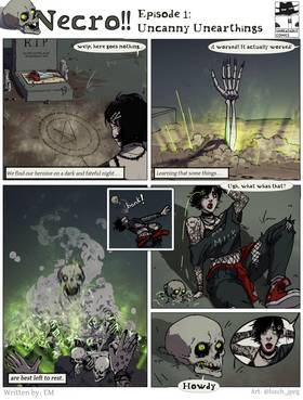 Read Necro!!  1 Page 1 in English